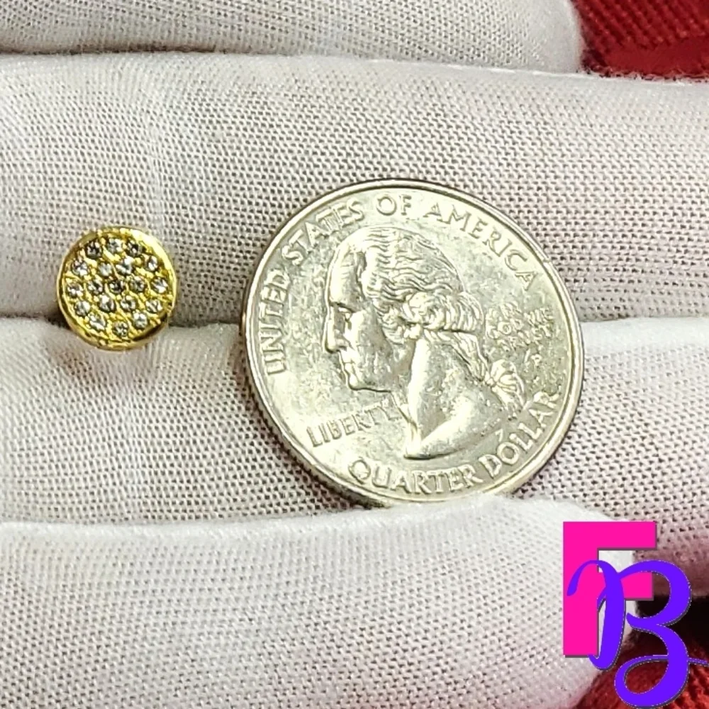 Mens Micropave Earrings